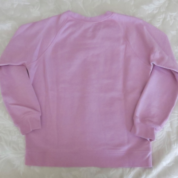 Hanna Andersson Pull Over Pink Sweatshirt Size 10 100% Cotton - Picture 2 of 5